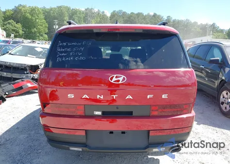 2025 Hyundai Santa Fe Sel from USA, damaged, VIN 5NMP24GL2SH098970